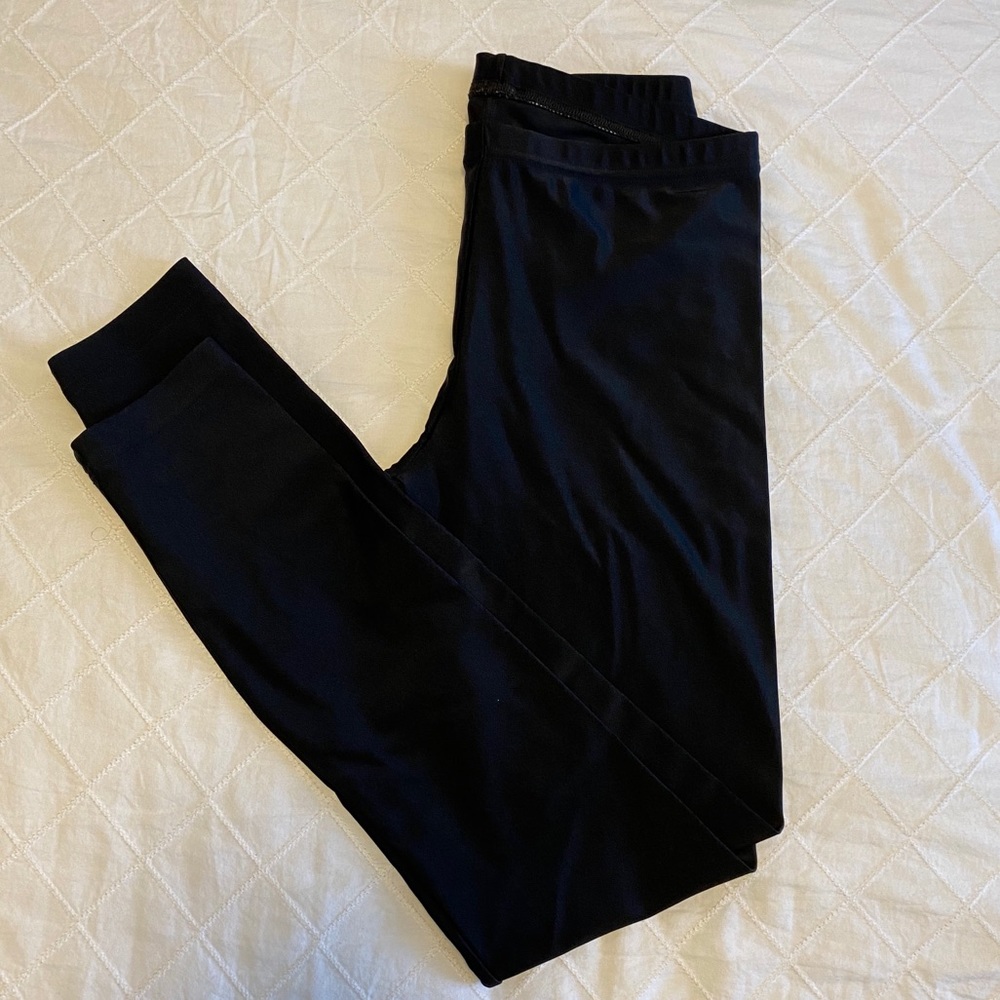 American apparel shiny leggings